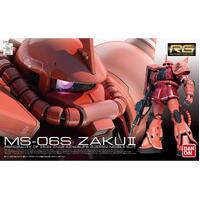Bandai Gundam RG 1/144 MS-06S Zaku II Gunpla Plastic Model Kit