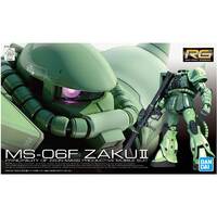 Bandai Gundam RG 1/144 MS-06F Zaku II Gunpla Model Kit