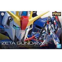 Bandai Gundam RG 1/144 MSZ-006 Zeta Gundam Gunpla Model Kit