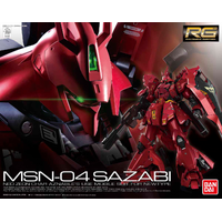 Bandai Gundam RG 1/144 MSN-04 Sazabi Gunpla Model Kit