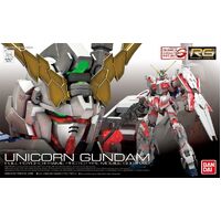 Bandai Gundam RG 1/144 Unicorn Gundam Gunpla Model Kit