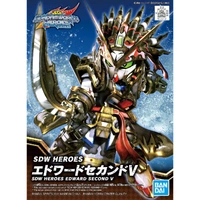 Bandai Gundam SDW Heroes Edward Second V Gunpla Plastic Model Kit