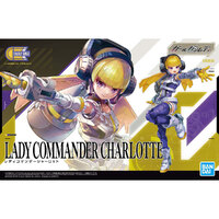 Bandai Girl Gun Lady Commander Charlotte Plastic Model Kit