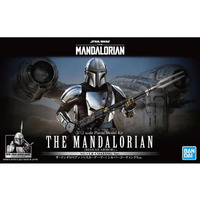 Bandai Star Wars 1/12 The Mandalorian (Beskar Armor) Silver Coating Ver. Plastic Model Kit