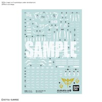 Bandai Gundam #126 RG 1/144 Sazabi Decal Set