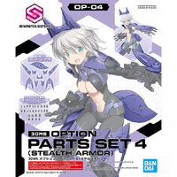 Bandai 30MS Option Parts Set 4 [Stealth Armor] Model Kit Accessory