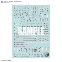 Bandai Gundam #132 RG 1/144 Hi-Nu Gundam Decal Set