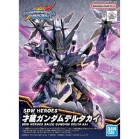 Bandai Gundam SDW Heroes Saizo Gundam Delta Kai Gunpla Plastic Model Kit