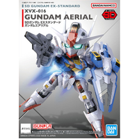 Bandai Gundam SD EX-Standard The Witch From Mercury: Gundam Aerial Gunpla Plastic Model Kit