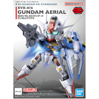 Bandai Gundam SD EX-Standard The Witch From Mercury: Gundam Aerial Gunpla Plastic Model Kit