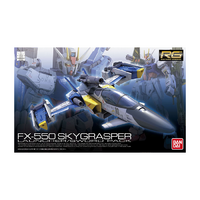 Bandai Gundam RG 1/144 FX550 Sky Grasper Launcher / Sword Pack Gunpla Model Kit