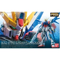 Bandai Gundam RG 1/144 Build Strike Gundam Full Package Gunpla Model Kit