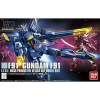 Bandai Gundam 1/144 HGUC Gundam F91 Harrison Custom Gunpla Plastic Model Kit