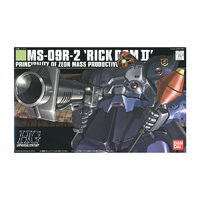 Bandai Gundam HGUC 1/144 MS-09R-2 Rick Dom II  Gunpla Model Kit