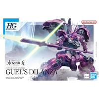 Bandai Gundam HG 1/144 The Witch from Mercury: Guel's Dilanza Gunpla Plastic Model Kit