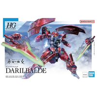 Bandai Gundam HG 1/144 The Witch from Mercury: Darilbalde Gunpla Plastic Model Kit