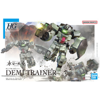 Bandai Gundam HG 1/144 The Witch from Mercury: Demi Trainer Gunpla Plastic Model Kit