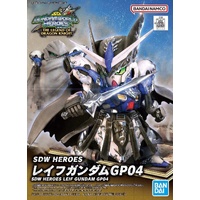 Bandai Gundam SDW Heroes Leif Gundam Gp04 Gunpla Plastic Model Kit