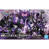 Bandai Gundam SDW Heroes Wukong Impulse Gundam DX Set Dark Ver. Gunpla Plastic Model Kit
