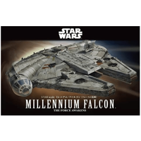 Bandai Star Wars 1/144 Millennium Falcon: The Force Awakens Plastic Model Kit