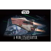 Bandai Star Wars 1/72 A-Wing Starfighter Plastic Model Kit