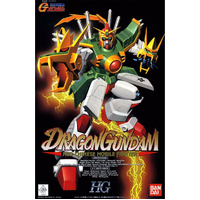 Bandai Gundam 1/100 Dragon Gundam Gunpla Plastic Model Kit