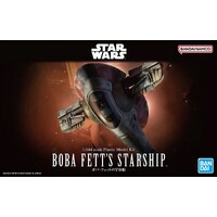 Bandai Star Wars 1/144 Boba Fett's Starship Plastic Model Kit