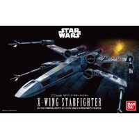 Bandai Star Wars 1/72 X-Wing Starfighter Plastic Model Kit