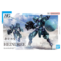 Bandai Gundam HG 1/144 The Witch from Mercury: Heindree Gunpla Plastic Model Kit