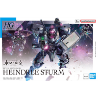 Bandai Gundam HG 1/144 The Witch from Mercury: Heindree Sturm Gunpla Plastic Model Kit