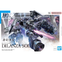 Bandai Gundam HG 1/144 The Witch from Mercury: Dilanza Sol Gunpla Plastic Model Kit