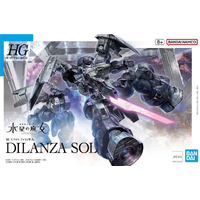 Bandai Gundam HG 1/144 The Witch from Mercury: Dilanza Sol Gunpla Plastic Model Kit