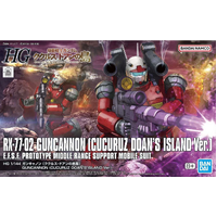 Bandai Gundam HG 1/144 Guncannon (Cucuruz Doan's Island Ver.) Gunpla Plastic Model Kit
