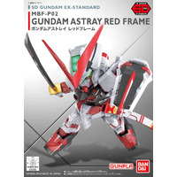 Bandai Gundam SD Ex-Standard Gundam Astray Red Frame Gunpla Plastic Model Kit