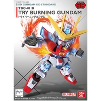 Bandai Gundam SD Ex-Standart Try Burning Gundam Gunpla Plastic Model Kit