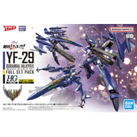Bandai Macross HG 1/100 YF-29 Durandal Valkyrie (Maximilian Jenius Use) Full Set Pack Plastic Model Kit