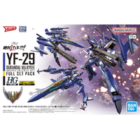 Bandai Macross HG 1/100 YF-29 Durandal Valkyrie (Maximilian Jenius Use) Full Set Pack Plastic Model Kit