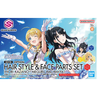 Bandai 30MS The Idolm@ster: Option Hair Style & Face Parts Set (Hiori Kazano / Meguru Hachimiya)