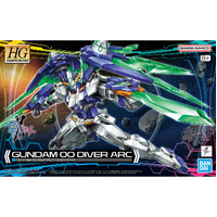Bandai Gundam HG 1/144 Build Metaverse: Gundam 00 Diver Arc Gunpla Plastic Model Kit