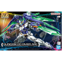 Bandai Gundam HG 1/144 Build Metaverse: Gundam 00 Diver Arc Gunpla Plastic Model Kit