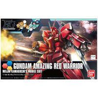 Bandai Gundam HGBF 1/144 Gundam Amazing Red Warrior Gunpla Plastic Model Kit