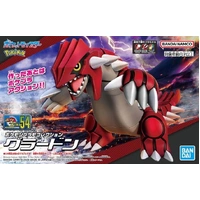 Bandai Pokemon Groudon Plastic Model Kit
