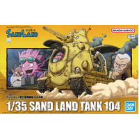 Bandai 1/35 Sand Land Tank 104 Plastic Model Kit