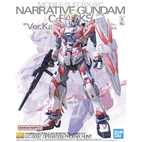 Bandai Gundam MG 1/100 Narrative Gundam RX-9/C C-Packs Ver.Ka Gunpla Plastic Model Kit
