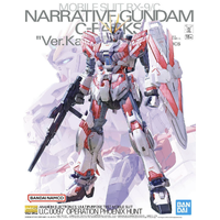 Bandai Gundam MG 1/100 Narrative Gundam RX-9/C C-Packs Ver.Ka Gunpla Plastic Model Kit