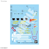 Bandai Macross HG 1/100 Vf-19 Custom Fire Valkyrie With Sound Booster Water Decals