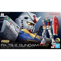 Bandai Gundam RG 1/144 RX-78-2 Gundam Ver.2.0 Gunpla Plastic Model Kit