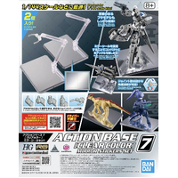 Bandai Action Base 7 [Clear Color] Mirror Stickers Set