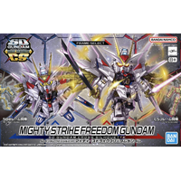 Bandai Gundam SD Cross Silhouette Mighty Strike Freedom Gundam Gunpla Plastic Model Kit