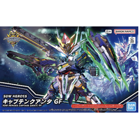 Bandai Gundam SDW Heroes Captain Qan[T] GF Gunpla Plastic Model Kit